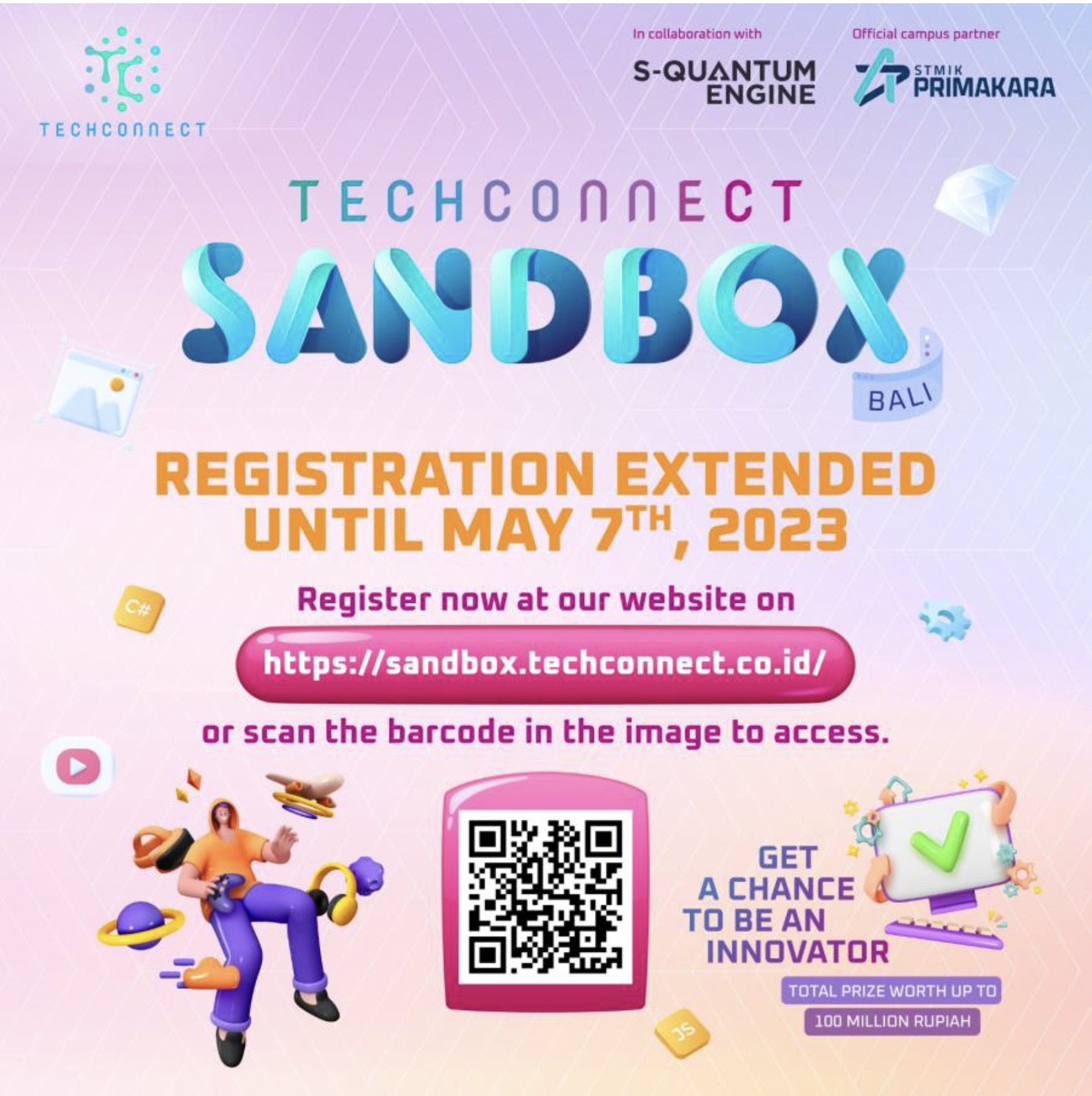 TechConnect Sinar Mas Mining akan menyelenggarakan kompetisi TechConnect Sandbox 2023