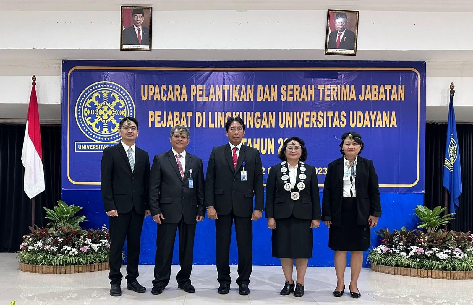 Rektor Unud Lantik Dekan Fakultas MIPA periode 2023-2027