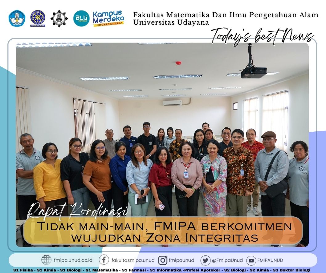 FMIPA proves its commitment to realizing an Integrity Zone